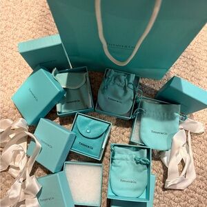 Tiffany & Co. Iconic Blue Jewelry Boxes